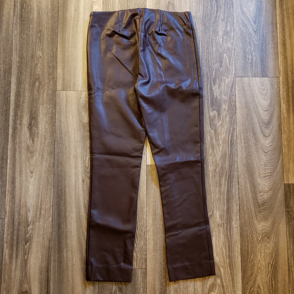 LAST CHANCE! NWT! RALPH LAUREN LEATHER PANT - Picture 2 of 5